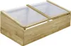 vidaXL Skleník Impregnovaná borovica 100 x 50 x 35 cm Náhľad obrázku produktu 6