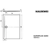 Kaldewei 357400013665 DW SUPERPLAN ZERO Mod.1574-1, 750 x Produktbild-Vorschau 2