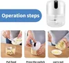 Zwiebelhacker Elektrisch Zerkleinerer 250ML 100ML Mini Produktbild-Vorschau 6