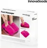 The image shows the packaging of a foot massager, with product images and text. Anteprima dell’immagine prodotto