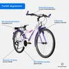 Bergsteiger Sydney 24 Zoll Kinderfahrrad, geeignet für 8, Produktbild-Vorschau 5