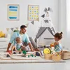 Cestini portaoggetti intrecciati Relaxdays, set da 3, 2 Anteprima dell’immagine prodotto 3