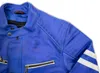 Herren Retro Motorrad Lederjacke mit Protektoren Biker Produktbild-Vorschau 4