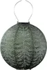 LUMIZ Lampion Solarlampe Round 30 Folia Sage Green Produktbild-Vorschau 9