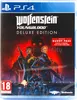 The image shows the front cover of the Wolfenstein Youngblood Deluxe Edition video game for PlayStation 4. Produktbild-Vorschau