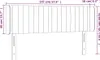 vidaXL Kopfteil mit Ohren Hellgrau 147x16x78/88 cm Samt Produktbild-Vorschau 8
