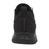 The back view of a black SKECHERS shoe. Voir les images du produit