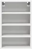 vidaXL Szafka ścienna Riga biała 40x29,5x60 cm Materiał Podgląd zdjęcia produktu 4