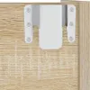 vidaXL Scarpiere da parete, 2 pezzi, rovere Sonoma, Anteprima dell’immagine prodotto 8