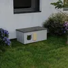 QLS Casetta per gatti in legno 86x47x37cm con anticamera Anteprima dell’immagine prodotto 12