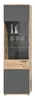 Vitrine Mason | Nox Oak / Basalt Grau ohne Beleuchtung Produktbild-Vorschau 6