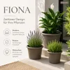 Pflanztopf Fiona Taupe Ø 18cm - Frostsicher & UV-Beständig Produktbild-Vorschau 7