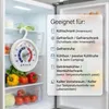 Set di 5 termometri da frigorifero con gancio e ventosa, Anteprima dell’immagine prodotto 4