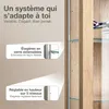 K-Möbel Vitrine suspendue en verre en hêtre (80x60x25 cm) Voir les images du produit 5