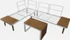 sweeek - Modulares Gartenmöbelset aus Aluminium und Produktbild-Vorschau 5