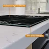Wallario Herdabdeckplatte aus Glas, Größe 60 x 52 cm Produktbild-Vorschau 4