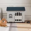 GOPLUS Hundehütte Outdoor, wetterfester Hundekäfig mit Produktbild-Vorschau 8