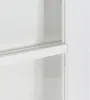 Desgin Schiebetür mit Zubehör-Set Weiß 93x211 cm Massivholz Produktbild-Vorschau 6