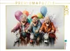 CALVENDO Puzzle Lustige Rentner - Mopedasflug | 1000 Teile Produktbild-Vorschau 1