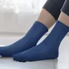 41-46 Größe fünf Fingersocken, 5 Paar Set, reine Baumwolle, Produktbild-Vorschau 4