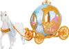 A toy horse and carriage set against a white background. Podgląd zdjęcia produktu