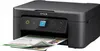 A black Epson printer is shown from the front-left, printing a document. Produktbild-Vorschau
