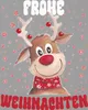 Frohe Weihnachten Süßes Reh Rentier - Weihnachten Xmas Produktbild-Vorschau 3