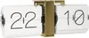 Karlsson - Flip Clock No Case - Weiß - 36x8,5x14cm Produktbild-Vorschau 1
