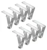 8er Set Tischtuchklammer transparent Produktbild-Vorschau 1