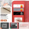 2in1 Étui portefeuille magnétique pour téléphone portable Voir les images du produit 6