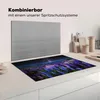KitchenYeah© Herdabdeckplatte Blumen - Nacht - Lupine - Produktbild-Vorschau 3