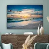 OneMillionCanvasses® - Leinwandbilder - 140x90 cm, Strand - Produktbild-Vorschau 4