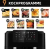 EUGAD Heißluftfritteuse mit 2 Schubladen, 9L, 9 Programme, Produktbild-Vorschau 9