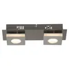 A product shot of a modern LED light fixture. Produktbild-Vorschau
