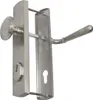 Haustür Schutzbeschlag Helena LS Nickelmatt HS 92 mm mit Produktbild-Vorschau 3