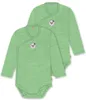 normani 2er Pack Baby-Body Basic Merino Wickelbody Produktbild-Vorschau 1