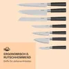 Klarstein Messerblock mit Messer, 7-Teiliges Messer-Set mit Produktbild-Vorschau 5
