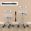 2er Set Bürohocker Arbeitshocker Drehhocker Rollhocker aus Produktbild-Vorschau 4