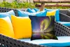 MuchoWow® Outdoor Kissen - Nordlichter - Schweden - Lila - Produktbild-Vorschau 4