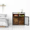 Klatka dla psa Relaxdays w stylu meblowym, wymiary: 85 x 80 Podgląd zdjęcia produktu 2