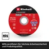 Einhell 49711522, Disco de corte, Metal, Acero inoxidable, Vista previa de la imagen del producto 4