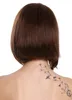 WIG ME UP Echthaar Perücke Longbob kurz glatt Scheitel Produktbild-Vorschau 4
