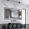 AICA LED Badspiegel Rechteck 140x80cm Beschlagfrei Produktbild-Vorschau 1