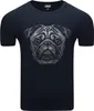 Diarbo Herren T-Shirt mit Tierliebhaber Druck Mopskopf Produktbild-Vorschau 1