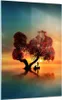 Bilder auf glas - Einteilig - See Natur Nacht - 70x100cm - Produktbild-Vorschau 1