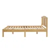 Rattan Doppelbett, Kiefer & PE-Rattan, 15 Latten, Stabile Produktbild-Vorschau 23