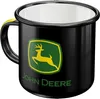 Nostalgic-Art - Smaltovaný hrnček - John Deere - Logo Black Náhľad obrázku produktu 1