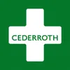 A white cross with the brand name CEDERROTH in the center, on a green background. Podgląd zdjęcia produktu