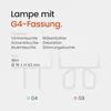 VITO G4 LED Kapsellampe 2,5W 215lm 4000K 240V 16mm Dimmbar Produktbild-Vorschau 5