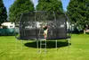 Trampoline G21 SpaceJump, 430 cm, zwart, met veiligheidsnet Productafbeelding-voorbeeld 6